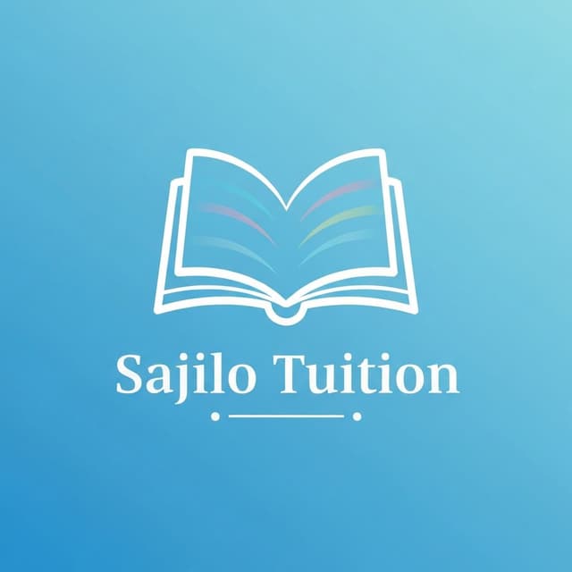 Sajilo Tuition - Personalized Online Learning
